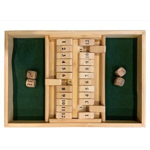 “Shut the Box” game marketed as “Eco game”
